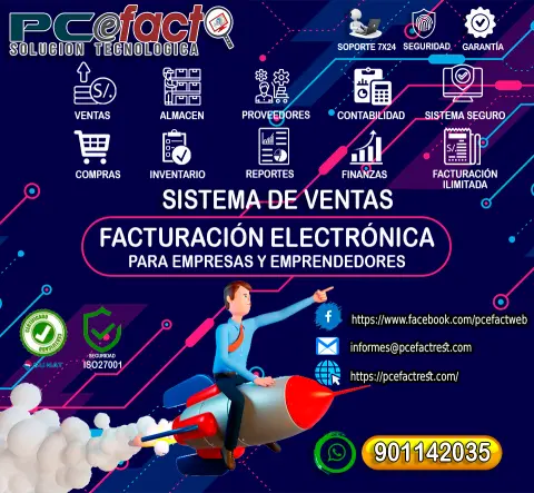 Sistema de Ventas y Facturación Electrónica — oferta PCEFACT PERU